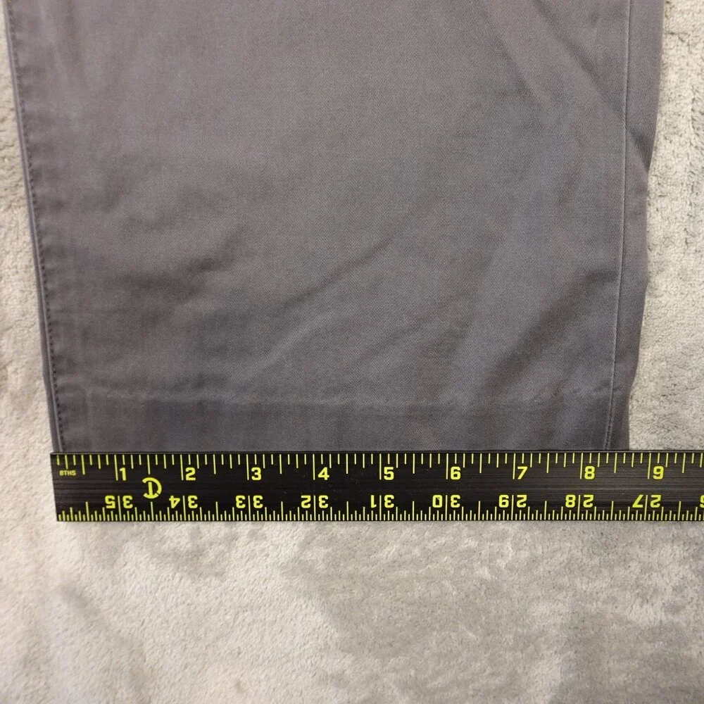 Bonobos Friday Straight Fit Chino Pants Men’s 36x30 Gray‎ Casual Office Everyday
